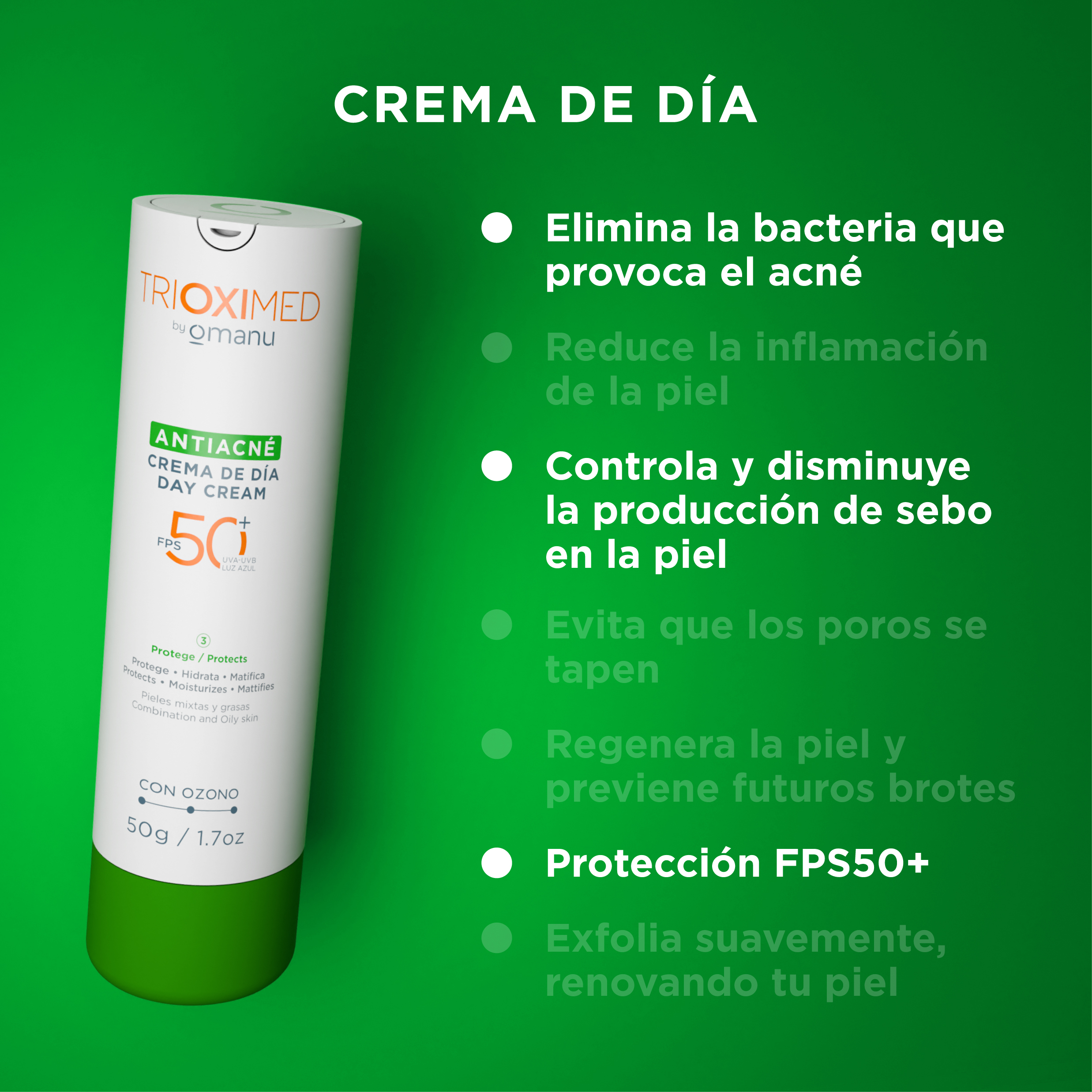 ¿Cómo actúa la crema de día?